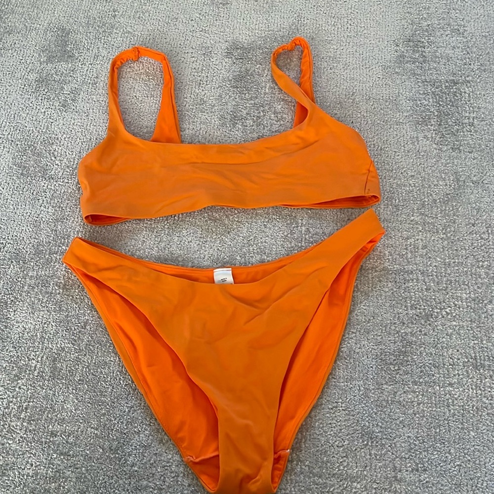 Weekday orange bikini set
